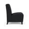 Lesro Siena Lounge Reception Armless Guest Chair, Black, MD Black Upholstery SN1102 - alternate 3